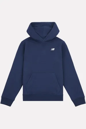 New Balance Chłopięca bluza z kapturem ze szczotkowanego materiału z małym logo9