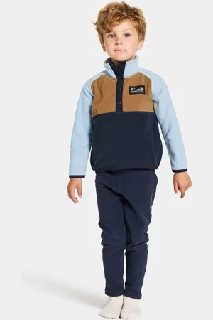 Didriksons Kids Monte Half Button Jumper116122 cm