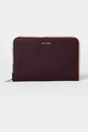 Paul Smith Red Leather Zip Around PurseJeden