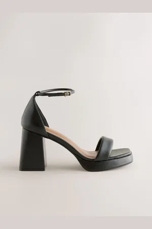 Next Forever Comfort Square Toe Platform Flare HeelsEU 37 (UK 4)