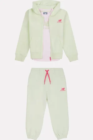New Balance Baby Girls 100% Cotton Tracksuit Set18 miesięcy