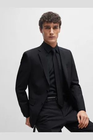 HUGO BOSS Joe Regular Fit Stretch Poplin Oxford Shirt42cm R (UK 16.5 R)