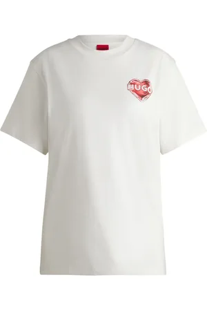 HUGO BOSS Artwork Graphic Cotton Slim Fit T-ShirtXL