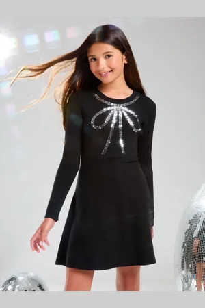 Lipsy London Knitted Bow Embellished Dress (5-16yrs)14 lat (164 cm)