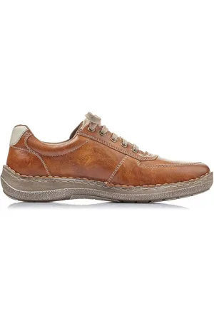 Rieker Mens Zipper Brown Shoes9.5 EU 44