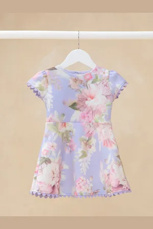 Lipsy London Baby Floral Print Scuba Occasion Dress (0mths-5yrs)6