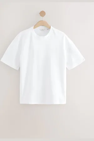 Next Premium Supima Cotton Heavyweight Signature Crew Neck T-Shirt4X-L