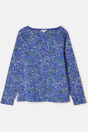 Joules Harbour Boat Neck Printed Top40