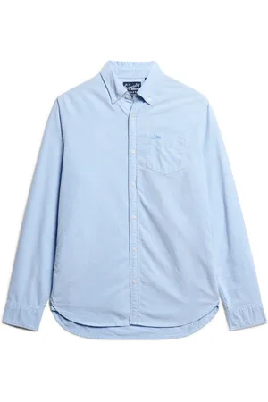 Superdry Oversized 100% Cotton Long Sleeved Oxford Shirt38-40