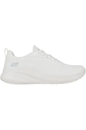 Skechers Womens Bobs Squad Chaos Face Off Wide Fit Trainerseu38
