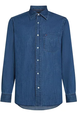 Tommy Hilfiger Regular Fit Lightweight Denim 100% Cotton ShirtS