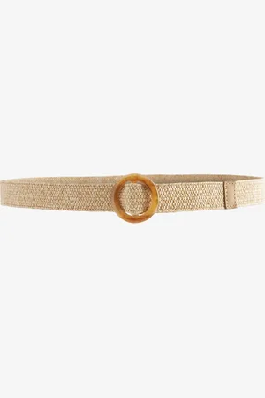 Next Skinny Raffia BeltM