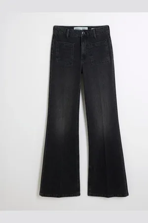 River Island High Rise Wide Leg JeansEU 38 Regular (UK 10 R)