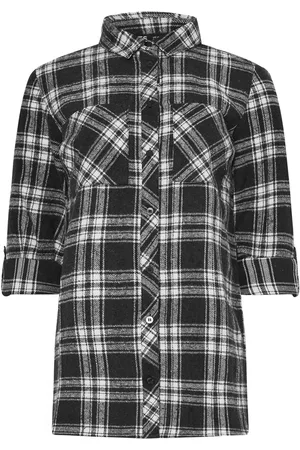Long Tall Sally 100% Cotton Check Shirt38 Wysoki