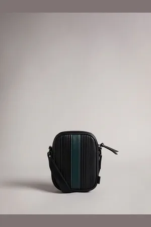 Ted Baker Evver Striped PU Flight Bagonesize