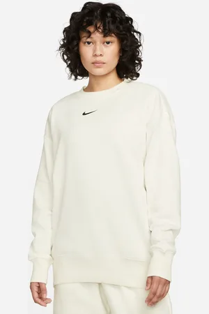 Nike Phoenix Fleece Oversized Mini Swoosh Crew Neck SweatshirtXL