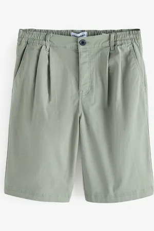 Threadbare Relaxed Fit Pleated Stretch Chinos Shorts32 R