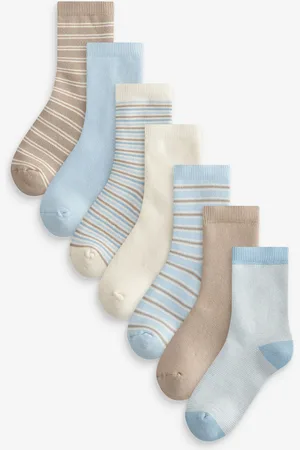 Next Cosy Terry Cotton Rich Socks 5 PackUK 0