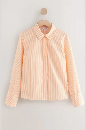 Next Fitted Collared Essential Long Sleeve Shirt50
