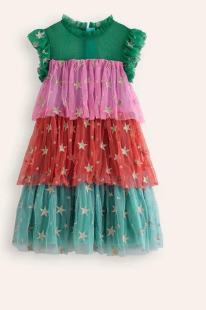 Boden Star Tiered Tulle Christmas Dress4