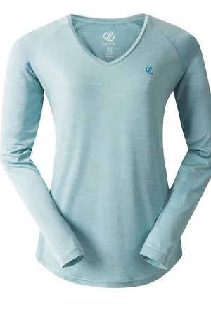 Dare 2B Womens Green Discern Lightweight Long Sleeve T-Shirt42