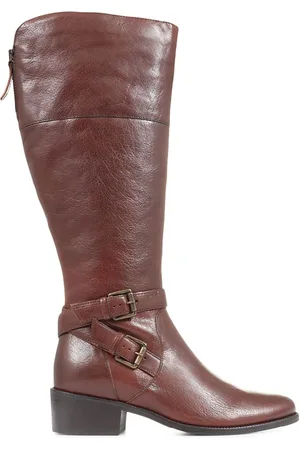 JONES BOOTMAKER Skórzane kozaki Phoebe L w kolorze brązowymEU 38 (UK 5)