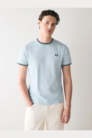 Fred Perry Koszulka z podwójną lamówką i logoS