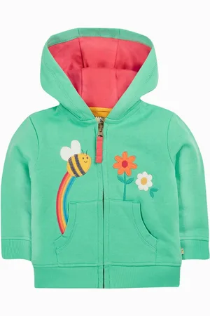 Frugi Green Carbis 100% Organic Cotton Hoodie8086 cm