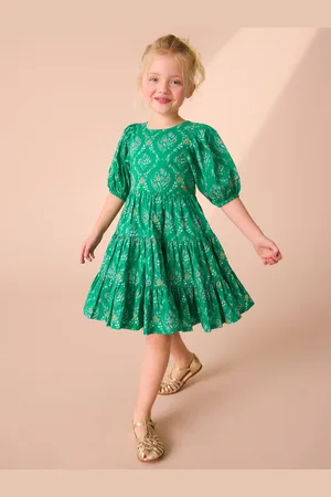 Laura Ashley Print Cotton Prom Dress9298 cm