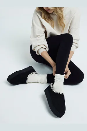 River Island Faux Fur Lined Platform SlippersEU 41 (UK 8)