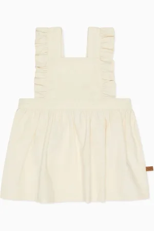 Mori Cream 100% Organic Cotton Bamboo Cord Dress6268 cm