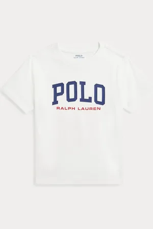 Ralph Lauren Boys Logo 100% Cotton Jersey White T-Shirt5 lat (110 cm)