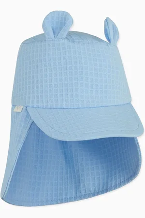 Mori Blue Recycled Polyester Sun Hat6268 cm