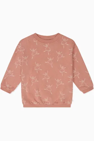 Mori Pink Ballerina Organic Cotton & Bamboo Sweatshirt8086 cm