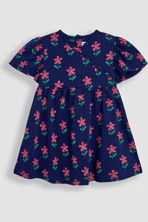 JoJo Maman Bébé Wrap 100% Cotton Dress8692 cm