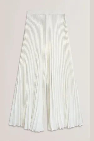 Ted Baker Haryx-Pleated Wide Leg Crepe Trousers44