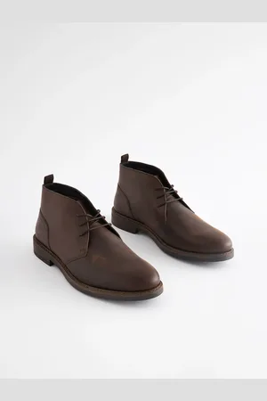 Next Waxy Leather Chukka BootsEU 46 (UK 11.5)
