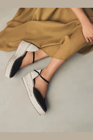 Next Forever Comfort Closed Toe Platform Espadrille Wedges7 EU 41