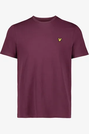 Lyle & Scott Bawełniana koszulka z okrągłym dekoltemL Reg