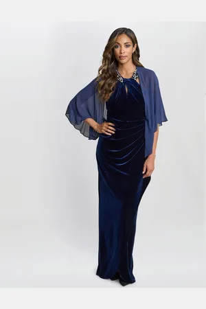 Gina Bacconi Chiffon Cover Up Shawl ScarrfL-XL