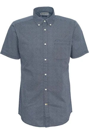 Barbour Koszula Shell Print z krótkim rękawem 100% bawełnyX-Large
