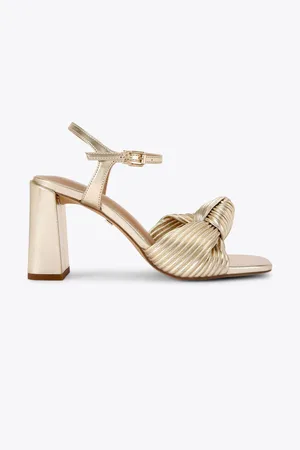 Kurt Geiger Gold Signet Sandalseu42