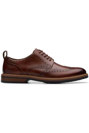 Clarks Leather Aldwin Limit ShoesEU 42 (UK 8)