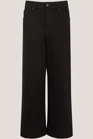Monsoon Accessorize Hallie Regular Crop Wide Leg Jeans38