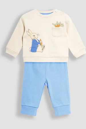 JoJo Maman Bébé Peter Rabbit Sweatshirt And Cosy Trousers Set6