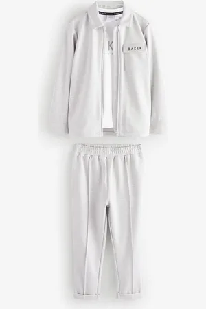 Ted Baker Grey Textured Jacket T-Shirt and Trousers Set12