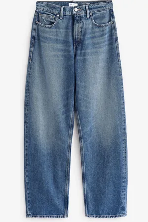 GOOD AMERICAN Good Barrel 100% Cotton Jeans36