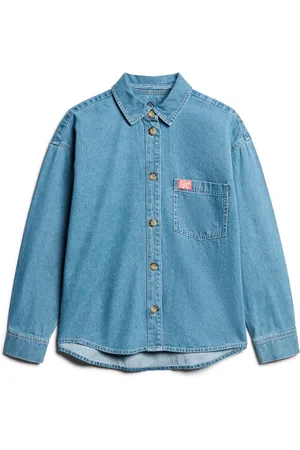 Superdry 100% Cotton Denim Overshirt36