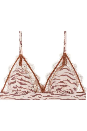 LOVE Stories Lace Delicate Triangle Bralette34 A-B