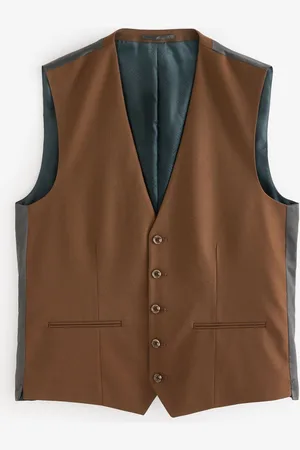 Next Flannel Suit Waistcoat52 Regular (UK 42 R)